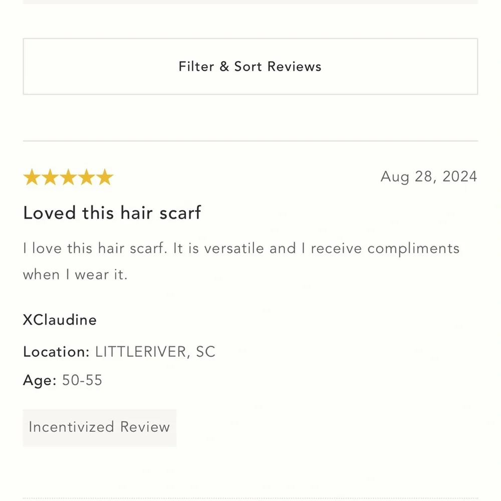 New🌟Anthropologie-Triangle Crochet Hair Scarf
